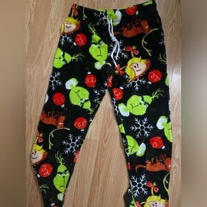 Grinch bottom pajama pants